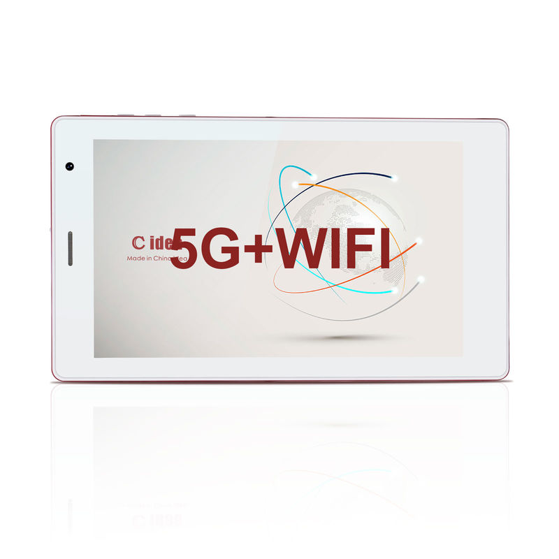 C idea Tablet Android per studenti 7 pollici con processore quad core ROM 32GB di espansione doppia fotocamera CM520 (rosso)