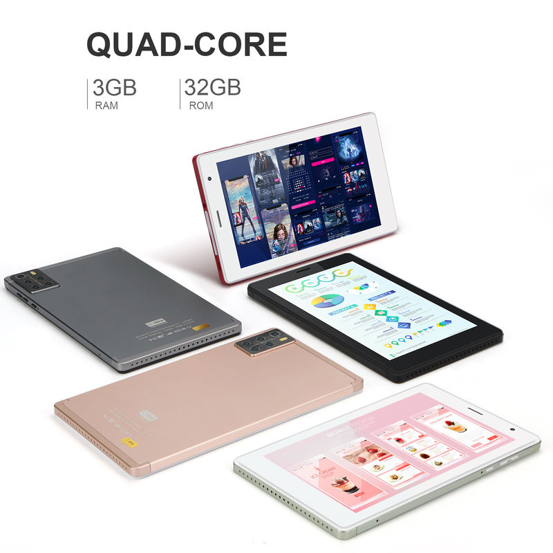 C idea Tablet PC da 7 pollici 1024x600 IPS Display Touch Screen 3GB ROM+32GB RAM Quad Core Processor Responsive CM520