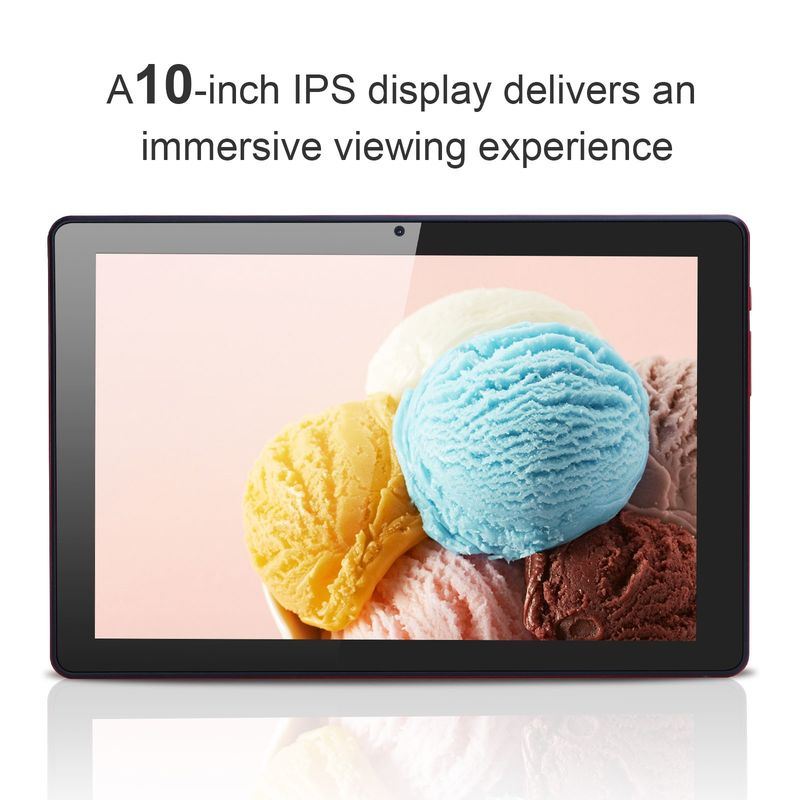 C idea Tablet PC da 10 pollici con fotocamere da 13MP + 16MP e 256GB di memoria estesa display IPS ad alta definizione CM8000plus
