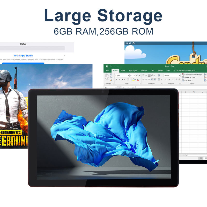 C idea 10 pollici Android 12 Tablet 8GB RAM 256GB ROM Modello CM8000PLUS Rosa
