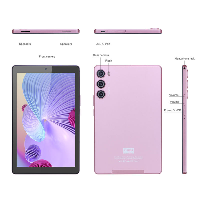 C idea Tablet PC da 9 pollici WIFI 2.4G/5G 800x1280 IPS Screen Tablet Android Telefonate con doppia fotocamera
