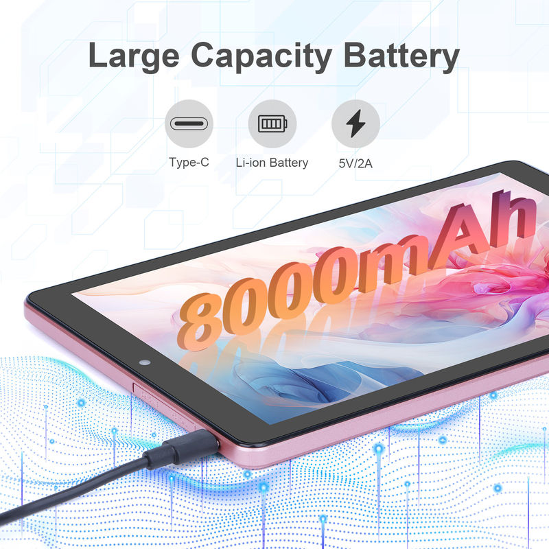 C idea Tablet PC da 9 pollici WIFI 2.4G/5G 800x1280 IPS Screen Tablet Android Telefonate con doppia fotocamera