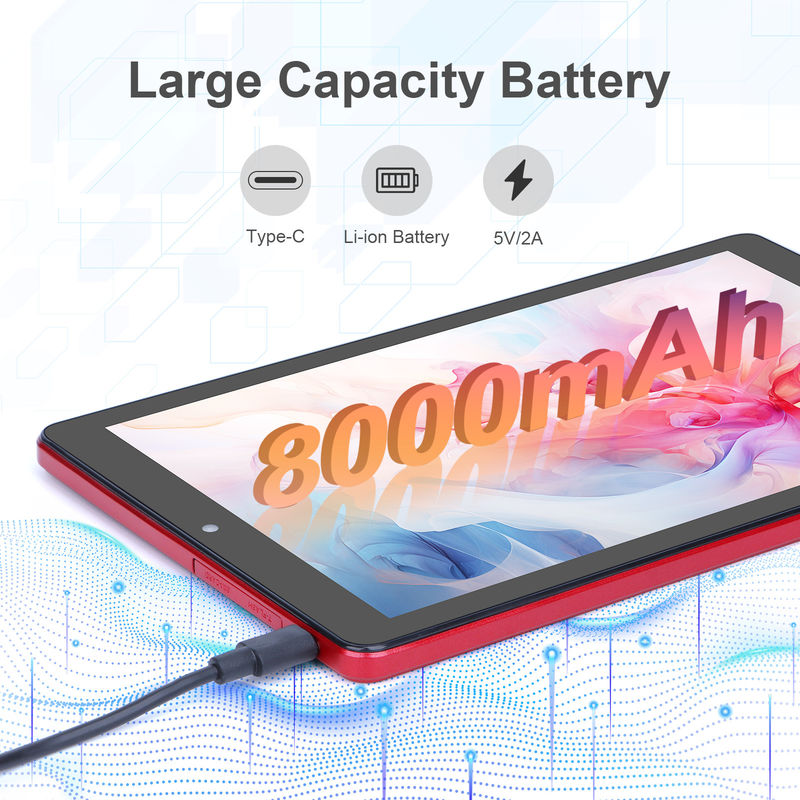 C idea 9 Inch Tablet PC WIFI 2.4G/5G 800x1280 IPS Screen Android Tablet Phone Call Support con doppia fotocamera