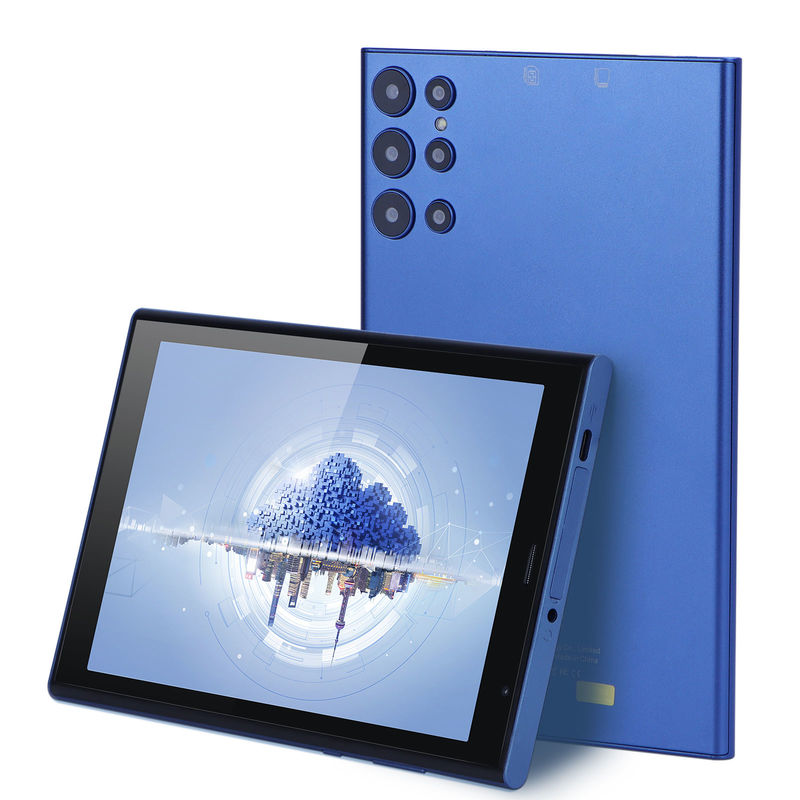 C idea 8 pollici Android Tablet PC 8GB RAM 512GB ROM Quad Core 800*1280 HD Tablet con WIFI/SIM Card CM822 (blu)