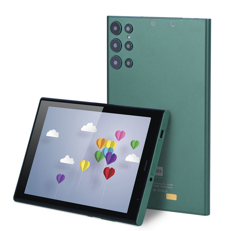 C idea 8 pollici Android Tablet PC 8GB RAM 512GB ROM Quad Core 800*1280 HD Tablet con WIFI/SIM Card CM822 (verde)
