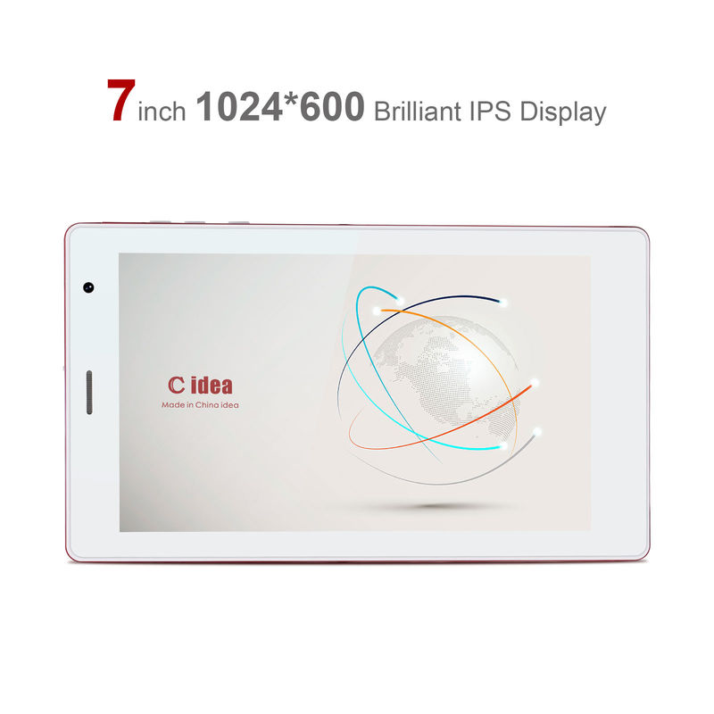 C idea Portable And Convenient Use Tablet touch screen da 7 pollici con display ad alta risoluzione CM520 (rosso)