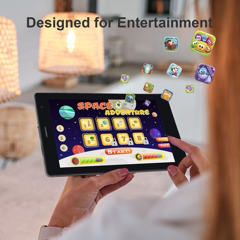 C idea Portable And Convenient Use Tablet touch screen da 7 pollici con display ad alta risoluzione CM520 (rosso)