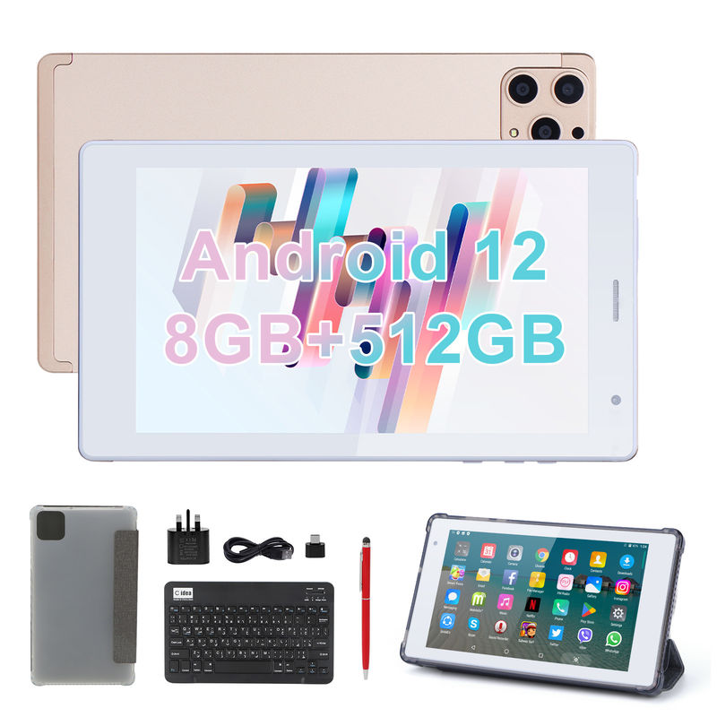 C idea 7 pollici Android Smart Tablet 8+512GB Quad Core WiFi Tablet HD Touch Screen CM513 ((Doro)