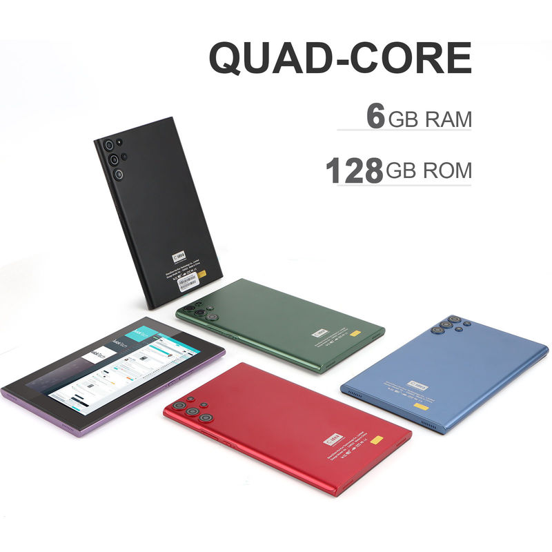 C idea Tablet portatile con schermo da 7 pollici con schermo a luce blu WiFi 32GB+32GB Camera doppia espansa per regalo CM522 Nero