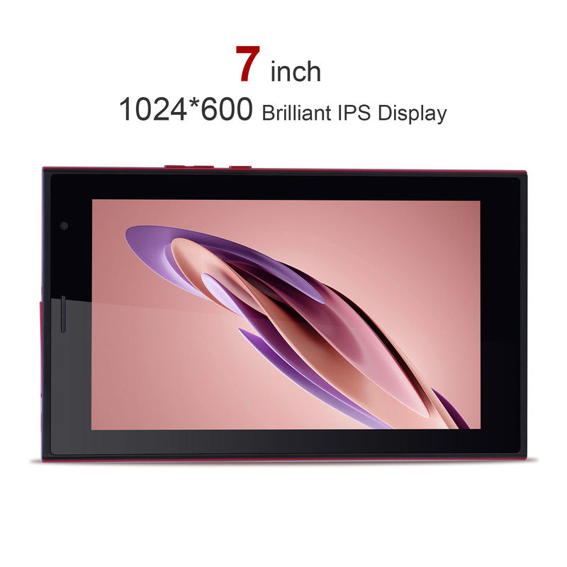 C idea Android 7 Inch Tablet PC con 6 RAM + 128 ROM Storage 6000mAh durata della batteria per bambini e adulti CM522 Rosso