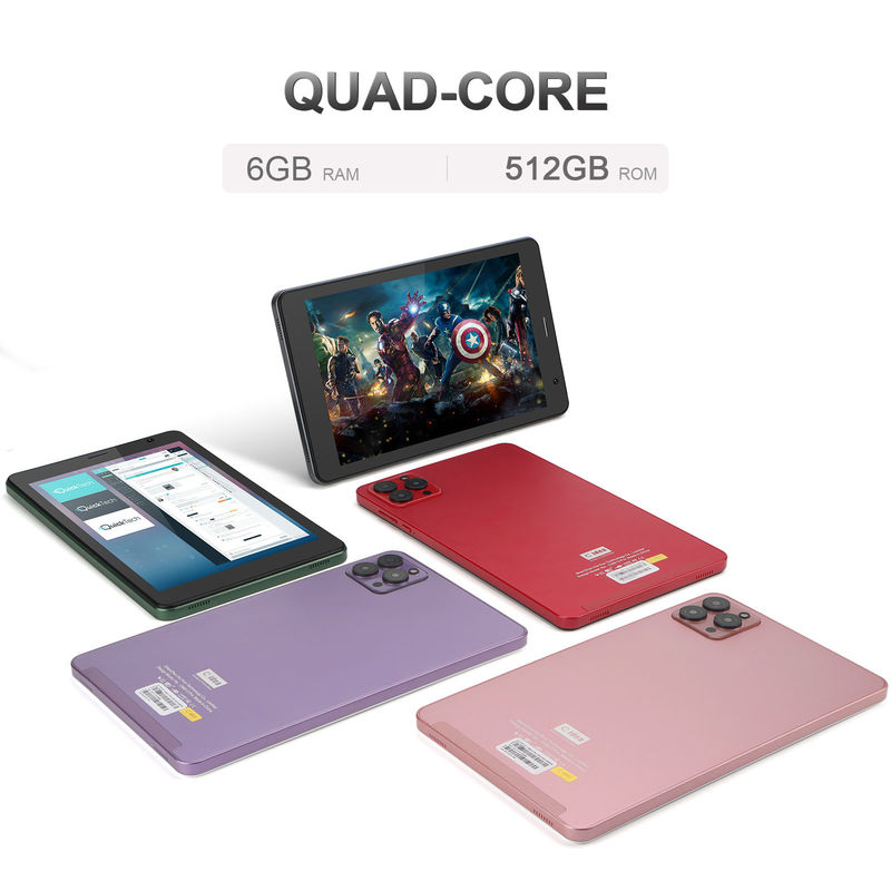 C idea 1280x800 IPS 8 pollici Tablet Android HD touchscreen GPS Wi-Fi doppia fotocamera 8000mAh Batteria CM813-Red