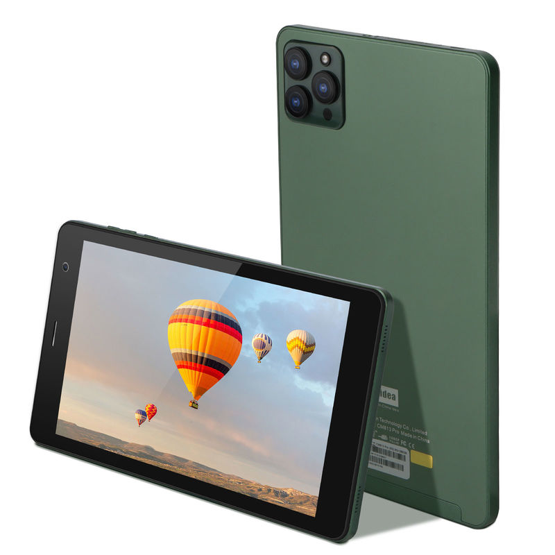 C idea 8 pollici Android Tablet PC Con Android 12 OS Quad Core CPU 6GB RAM 512GB Storage IPS HD Display CM813-Green