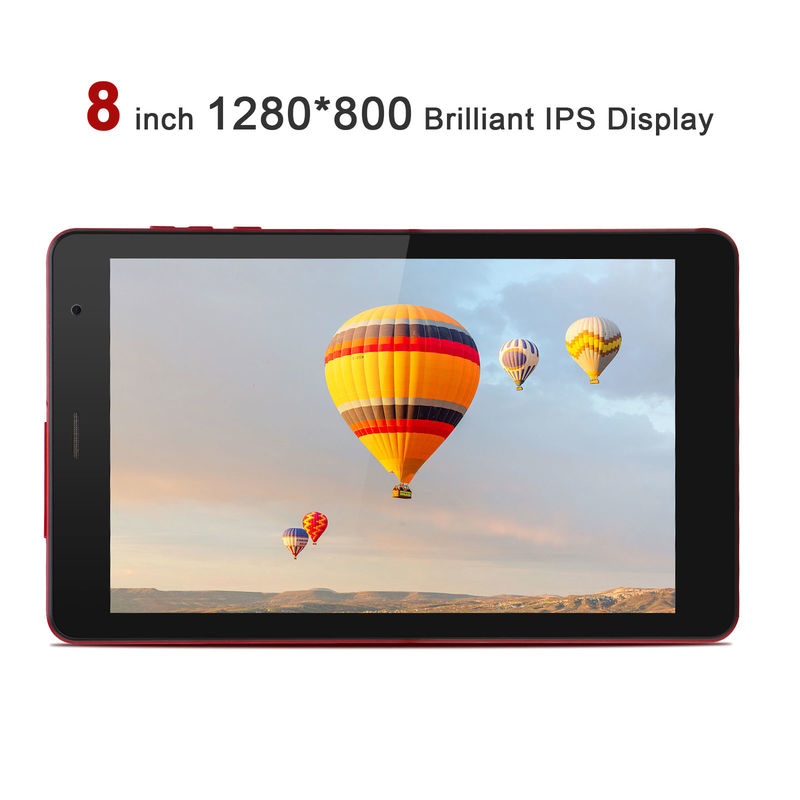 C idea 1280x800 IPS 8 pollici Tablet Android HD touchscreen GPS Wi-Fi doppia fotocamera 8000mAh Batteria CM813-Red