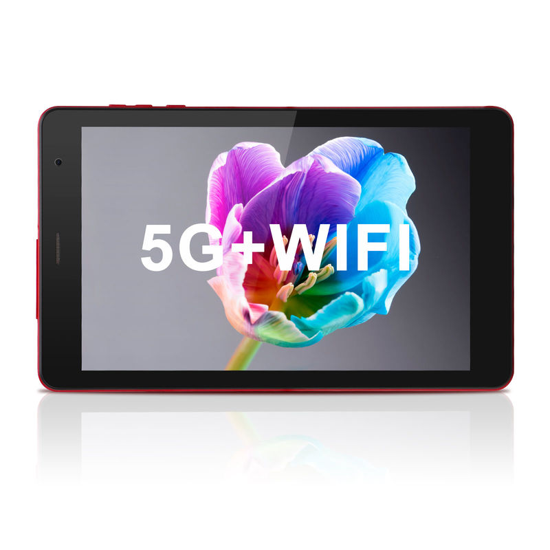 C idea Android 8 Inch Tablet PC Android 12 Tablet 512GB Storage Tablets PC Quad Core Processor CM813 rosso