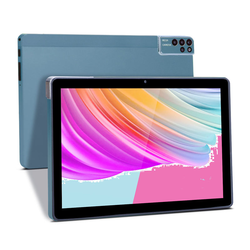 C idea 256ROM 10 Inch Tablet PC Dual 5MP+8MP Camera Quad Core Con Tastiera Cassa CM7000 Blu