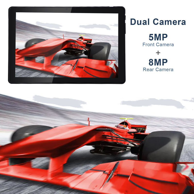 C idea 800x1280 IPS Tablet PC da 10 pollici con custodia 256GB ROM Quad Core Dual 5MP+8MP Fotocamera HD IPS Display CM7000 Nero