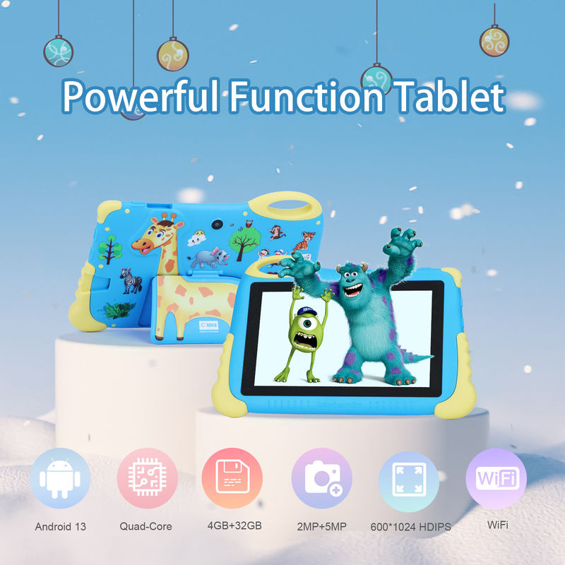 C Idea Bambini Tablet di apprendimento con app preinstallata Tablet Kidspad per 4-8 anni CM93