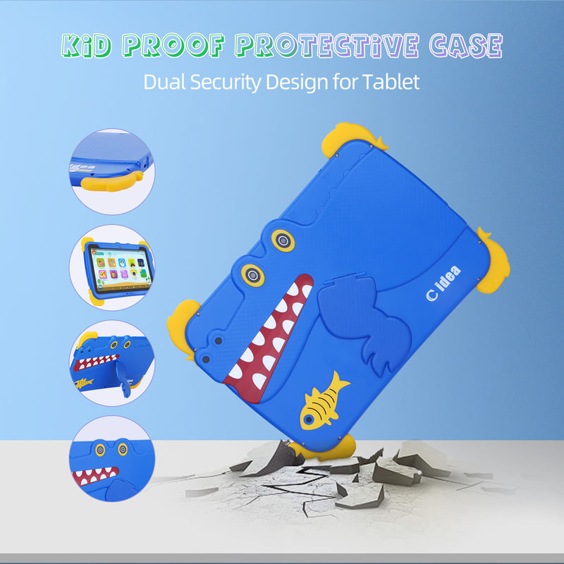 C idea Kids Tab 10.1inch Android 12 Tablet per bambini 4GB RAM 64GB ROM Protezione oculare touchscreen P1150