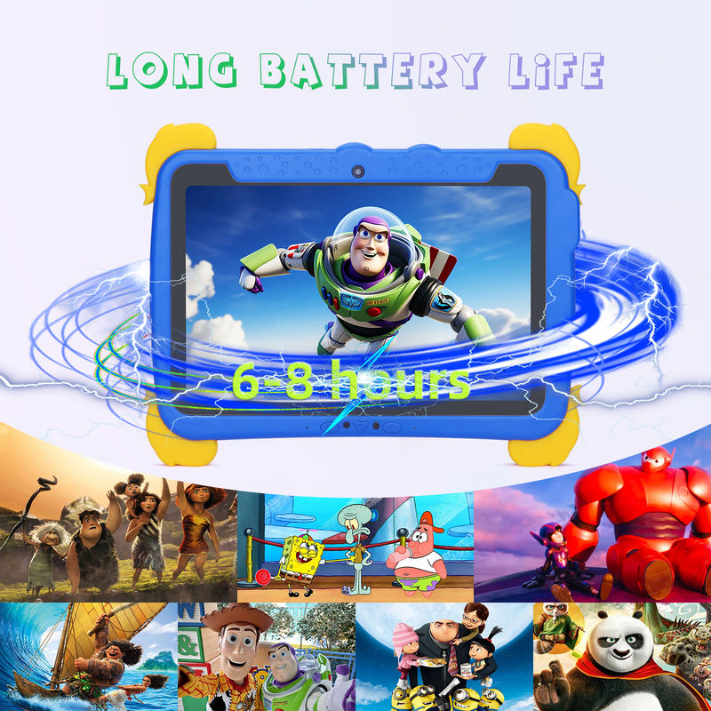 C idea Kids Tab 10.1inch Android 12 Tablet per bambini 4GB RAM 64GB ROM Protezione oculare touchscreen P1150