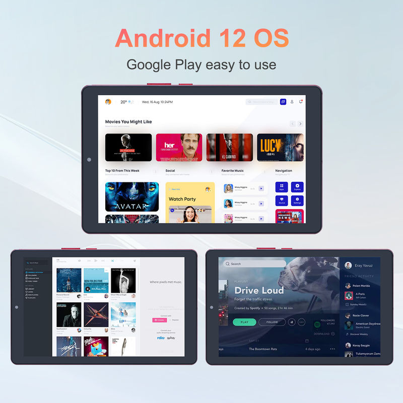 C idea Tablet PC Android da 9 pollici con scheda SIM 1024x600 IPS Display Wifi GPS per adolescenti Studente CM915
