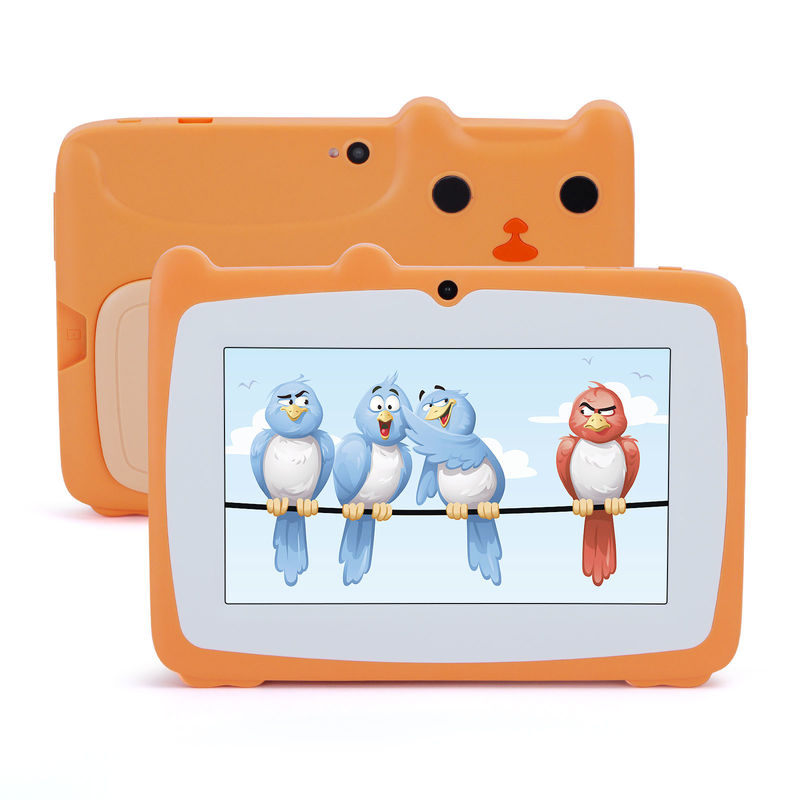 C idea Tablet da 7 pollici Kidspad con 4GB RAM + 64GB ROM HD IPS Protezione oculare per la sicurezza del bambino CM80 Orange