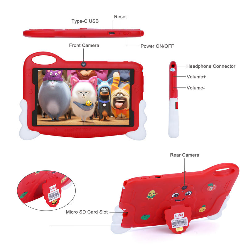 C Idea Tablet Android 13 da 7 pollici con App per bambini Tablet didattico per studenti CM90