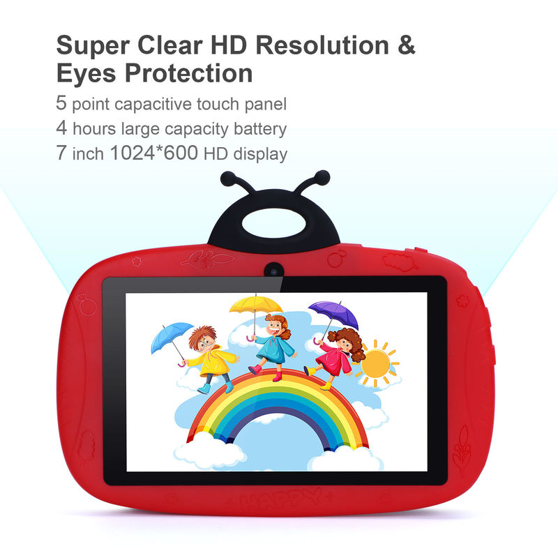 C idea Kids Android 7 Inch Touch Screen Tablet 6+128GB Storage Free Case WIFI Doppia Fotocamera CM75