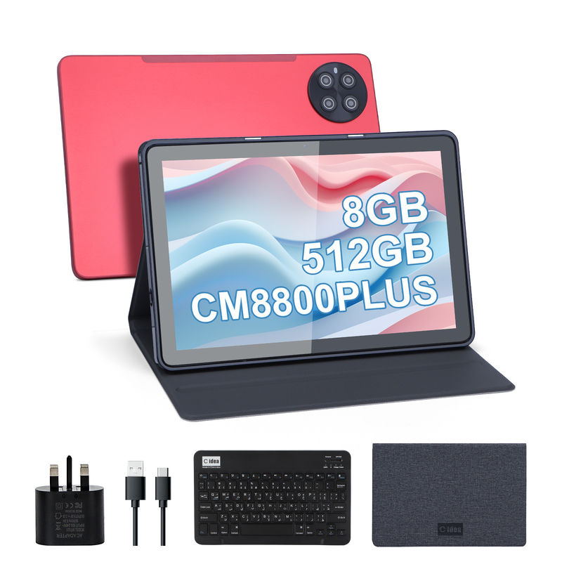 C Idea 10,1 pollici schermo IPS Smart Tablet PC per studenti con tastiera CM8800plus