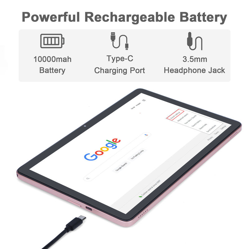 C Idea Android 8GB RAM 512GB ROM 10.1 Inch Tablet con tastiera per scuola CM8800plus