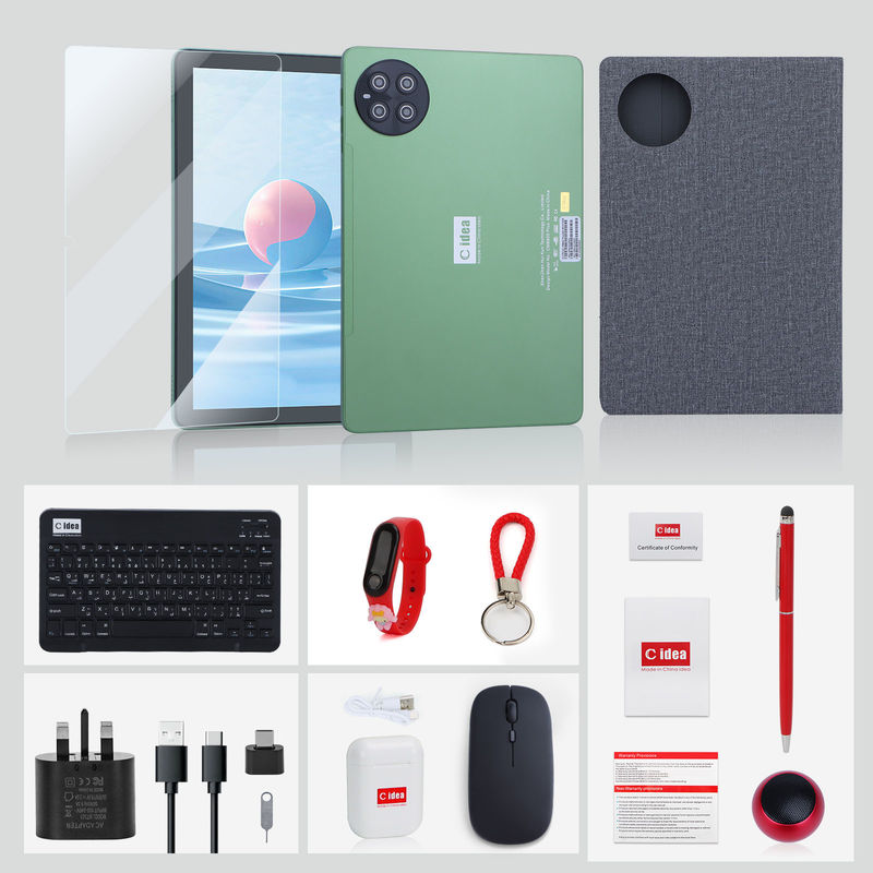 C idea Tablet per studenti 8GB RAM 512GB ROM 10,1 pollici Tablet PC con 2 SIM CM8800plus