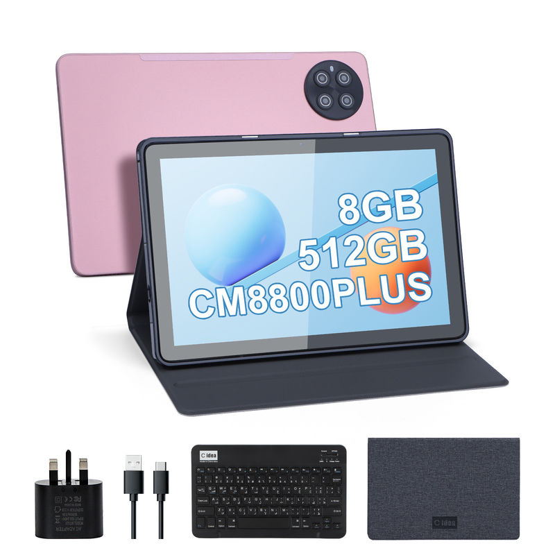 C idea 10.1 pollici 5G Wi-Fi touch screen tablet per studenti con tastiera CM8800plus