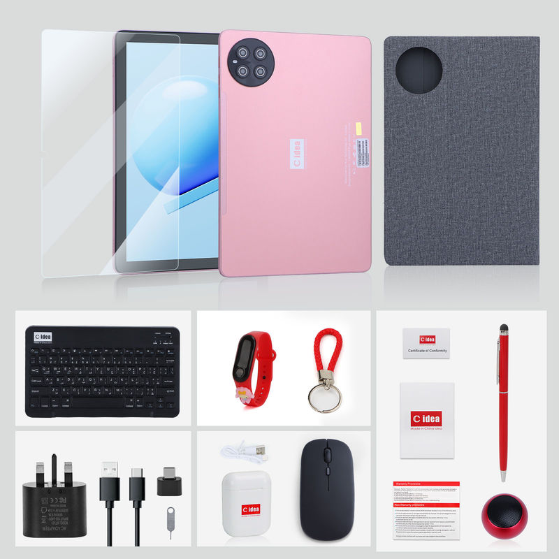 C idea 10.1 pollici 5G Wi-Fi touch screen tablet per studenti con tastiera CM8800plus