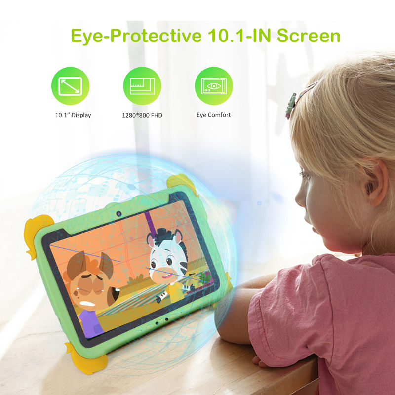 C idea 10,1 pollici Tablet PC per bambini con custodia protezione occhi IPS schermo HD per l'istruzione apprendimento