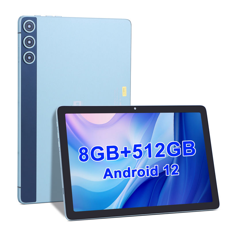 C Idea 10,1 pollici touch screen tablet con 8GB 512GB ROM e supporto SIM per l'istruzione e l'apprendimento