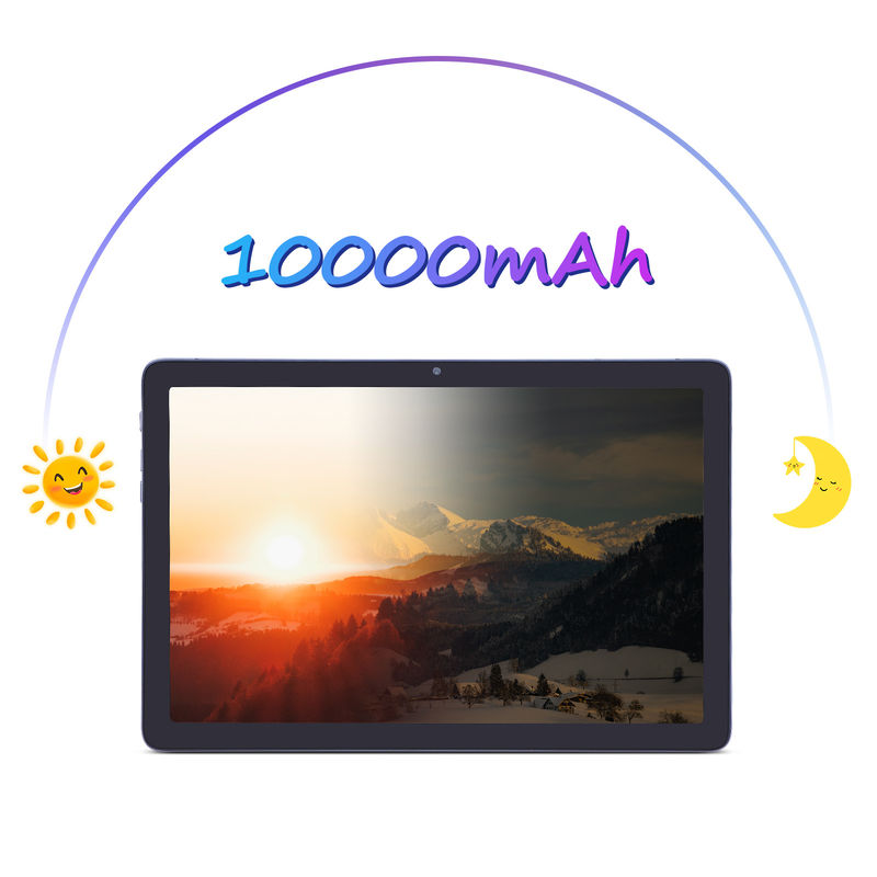 C idea Android Tablet 10,1 pollici con doppia fotocamera 8GB RAM 512GB WIFI 5G Tablet con mouse tastiera Supporto SIM per la scuola