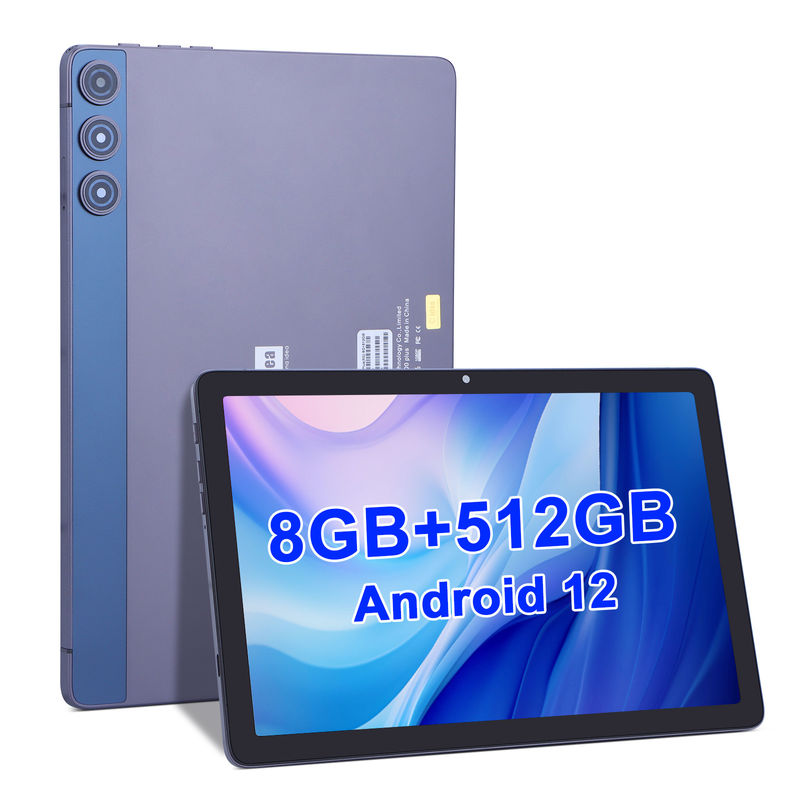 C idea Android Tablet 10,1 pollici con doppia fotocamera 8GB RAM 512GB WIFI 5G Tablet con mouse tastiera Supporto SIM per la scuola