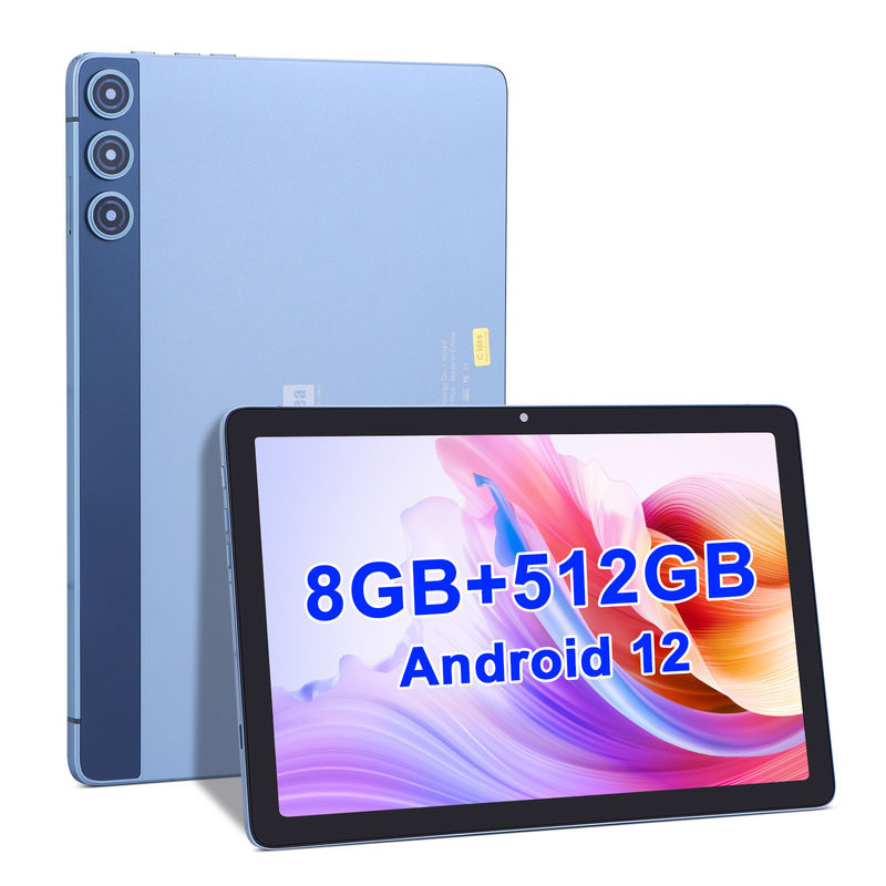 C idea Android Tablet 10,1 pollici Grande schermo 8GB RAM 512GB WIFI 5G Tablet con mouse tastiera Supporto SIM per studenti