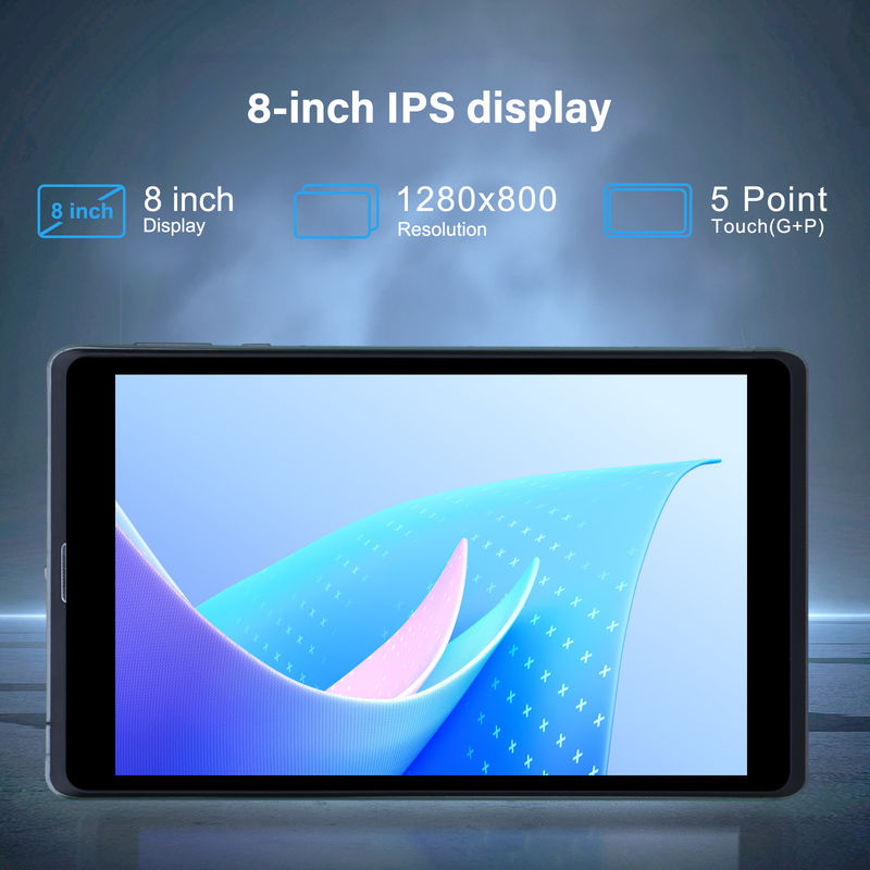 C idea Tablet Android PC con doppia fotocamera 8 pollici 1280x800 IPS HD Display Tablet Android 12 per studenti CM818-Gray