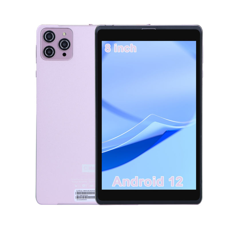 C idea 8 pollici Android 12 Tablet 8000mAh Batteria 5+8MP Fotocamera 8GB RAM 512GB ROM per l'istruzione L'apprendimento CM818-rosa