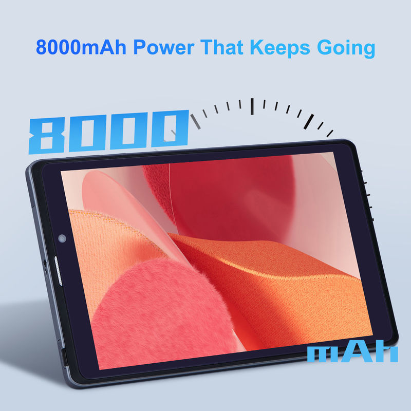 C idea Tablet Android PC con doppia fotocamera 8 pollici 1280x800 IPS HD Display Android 12 Tablet per adolescenti CM818-Gray