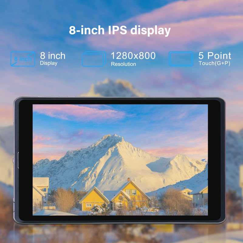 C idea 8 pollici Android 12 Tablet 8000mAh Batteria 5+8MP Fotocamera 8GB RAM 512GB ROM per l'istruzione L'apprendimento CM818-rosa