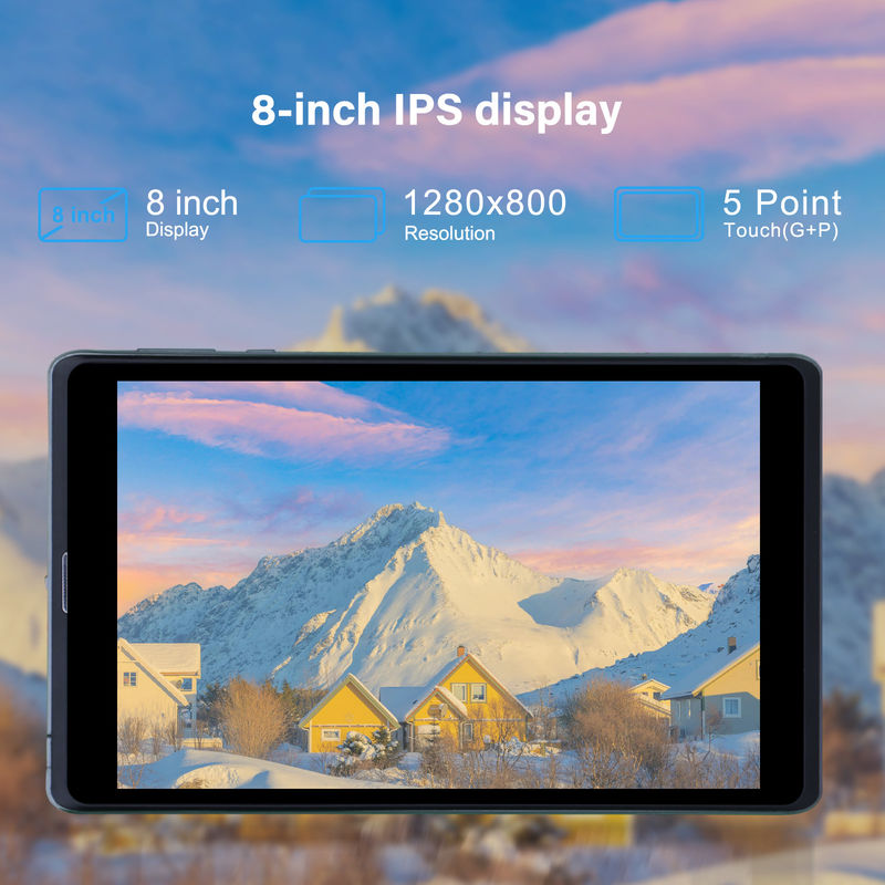 C idea Tablet Android PC con doppia fotocamera 8 pollici 1280x800 IPS HD Display Tablet Android 12 per studenti CM818-Gray