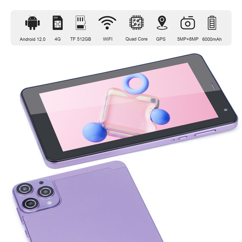 C Idea 7 pollici Android Tablet 512gb Quad Core Smart Tablet Pc per studenti Cm515