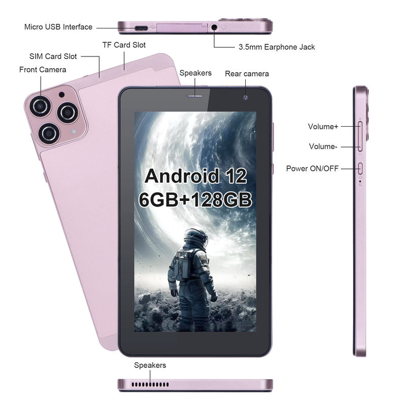 C Idea Portable 7 Android Smart Tablets Wifi Tablet HD Touch Screen Per adolescenti CM515