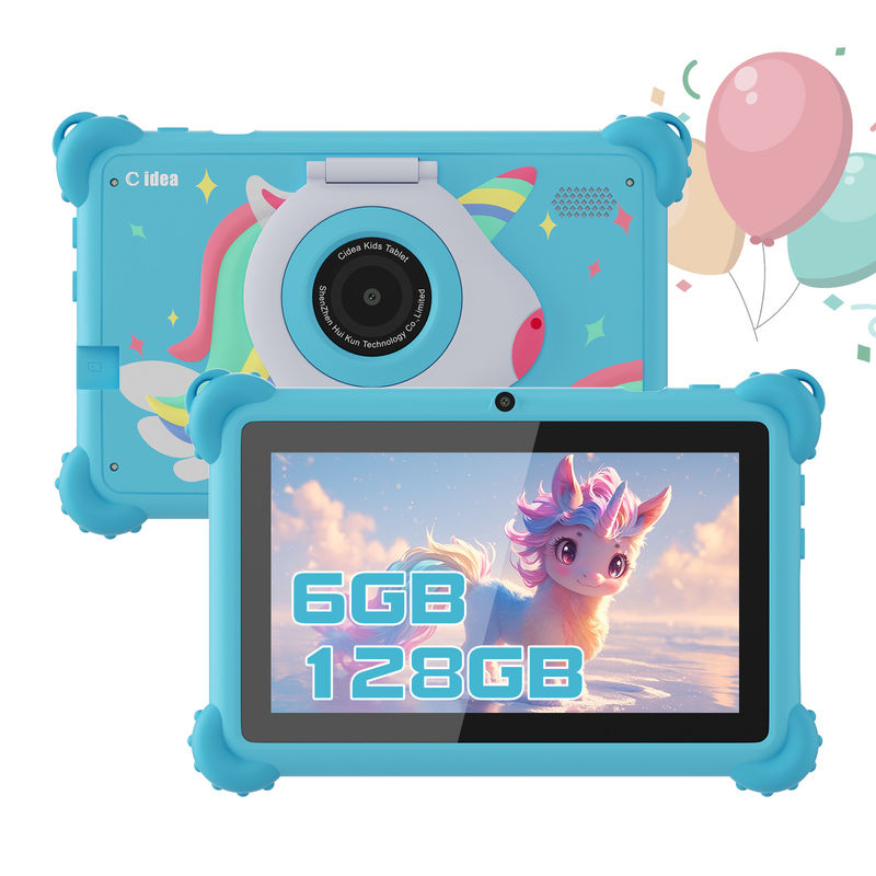 C Idea Android 12 Smart Kidspad 7 Inch Kids Tablet età 3-7 con doppia fotocamera CM88