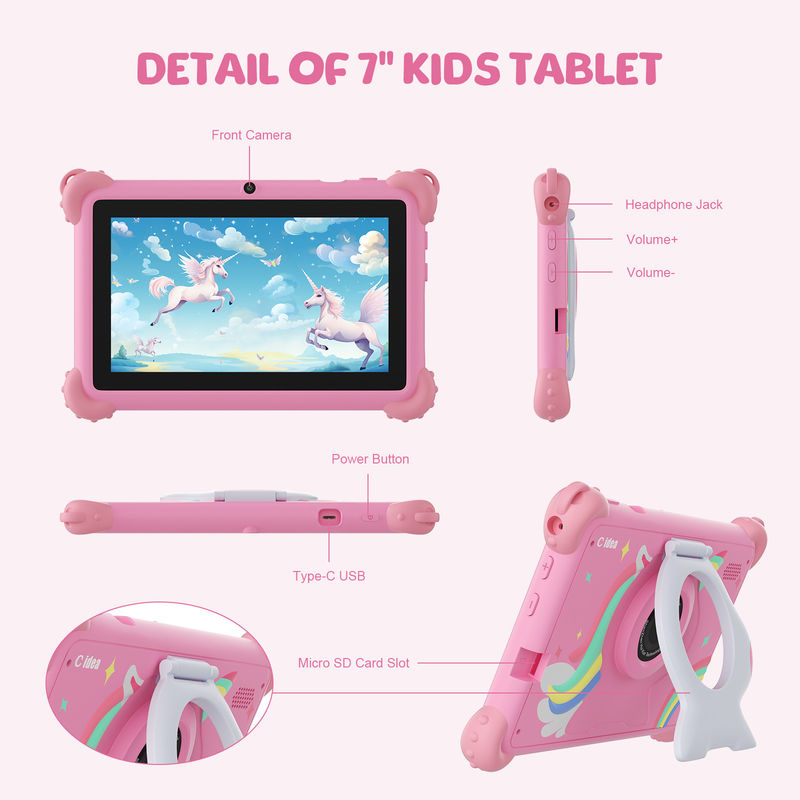 C idea Advanced 2024 Kids Tablet Android 12 Performance e Kid Friendly Design CM88
