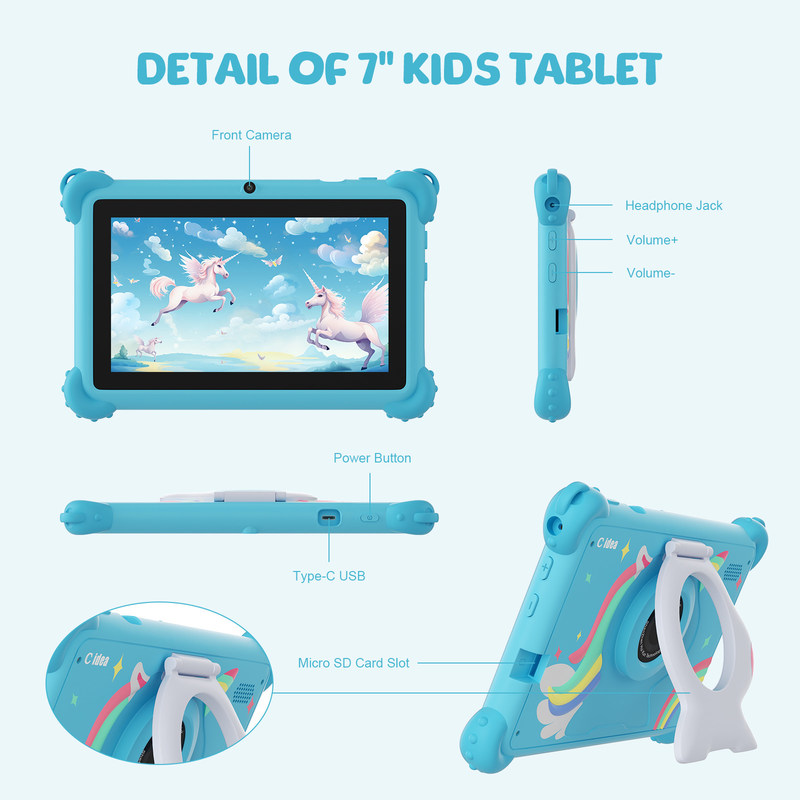 C idea 2024 Kids Tablet High Performance Learning and Play Tablet didattico CM88