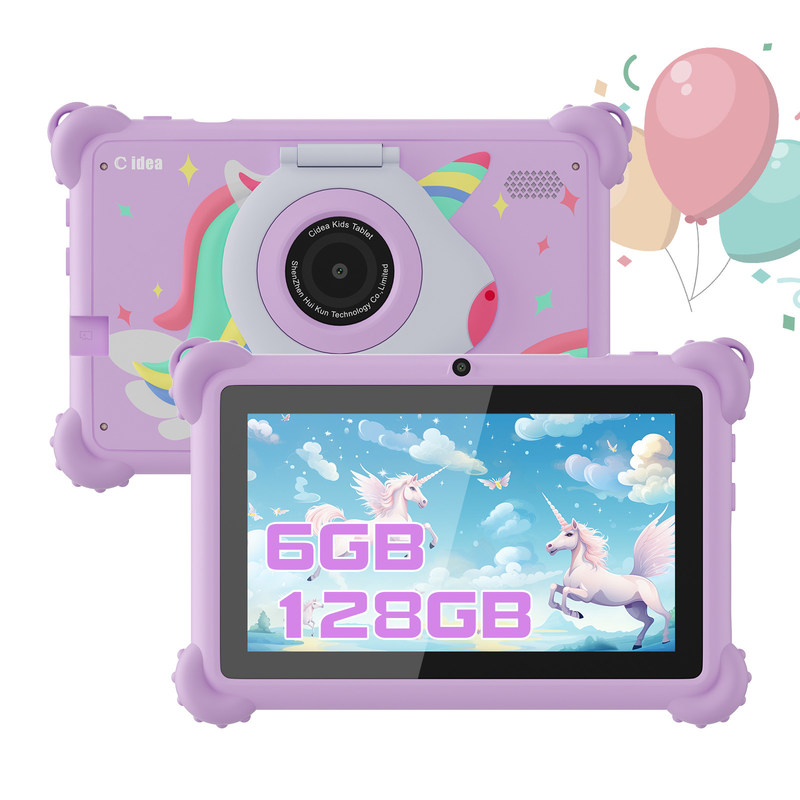 C idea 2024 Kids Learning Tablet Divertimento e prestazioni con Android 12 Tablet Kidspad CM88