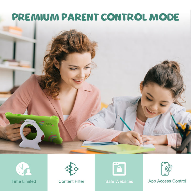 C idea 2024 Kids Learning Tablet Android 12 App precaricate e design durevole CM88