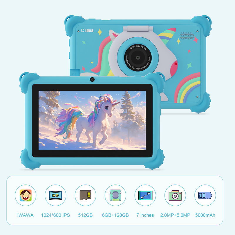 C idea 2024 Kids Learning Tablet Bright Display Protective Case e Android 12 Performance CM88